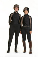 Load image into Gallery viewer, Zara Long Sleeve Technical Top - Black