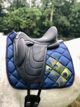 Load image into Gallery viewer, Peacock Feather Dressage Pad
