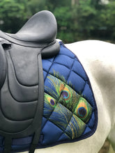 Load image into Gallery viewer, Peacock Feather Dressage Pad
